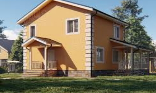 Закажите проект дома 8 на 8 двухэтажного в Киселевске - Строй-Ксл, доступная цена от 3606 рублей