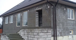 Фасад из газобетона для дома в Киселевске - Строй-Ксл, качественная отделка от 2061 руб.