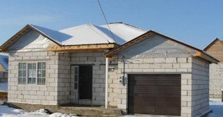 Одноэтажные дома из пеноблоков под ключ в Киселевске - от 133926 рублей